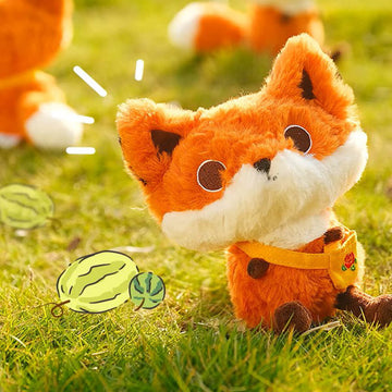 Little Red Fox Stuffed Animal Plush Toy, Vulpes Vulpes Plushies